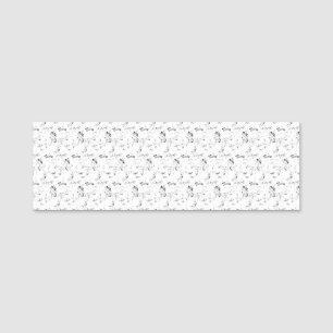 Nouvelles étiquettes de nom TextLogo personnalisée