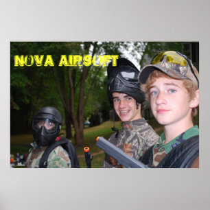 Nova airsoft Plakat