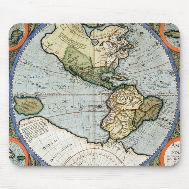 Nova Amerikas Sive Indien Mousepad (Vorne)