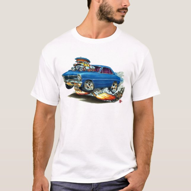 Nova-Blau-Auto 1966-67 T-Shirt (Vorderseite)