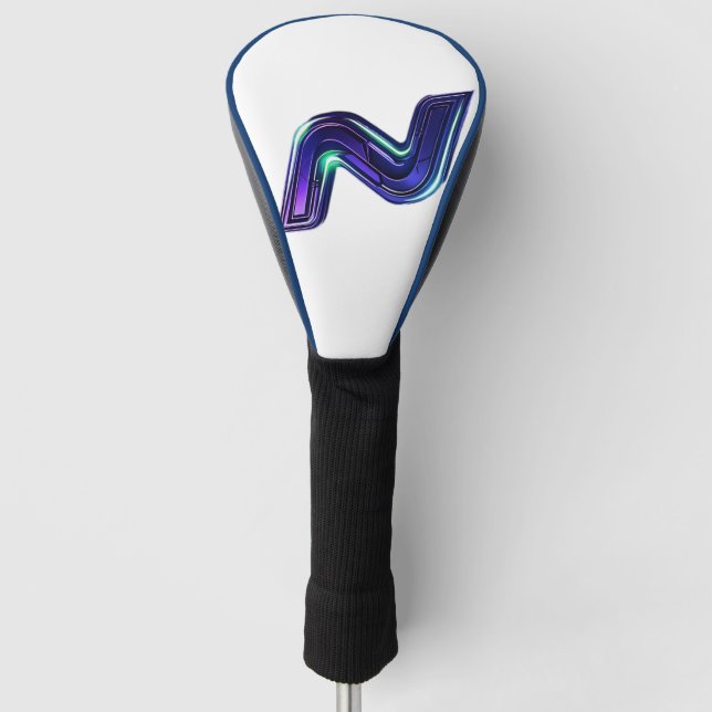 Nova Logo Einmaliges Golfkopfcover Golf Headcover (Vorderseite)