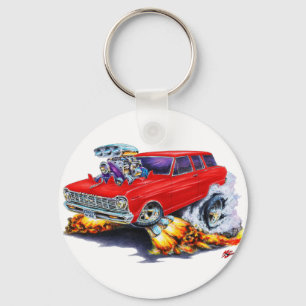 Nova-Rot-Lastwagen 1962-65 Schlüsselanhänger