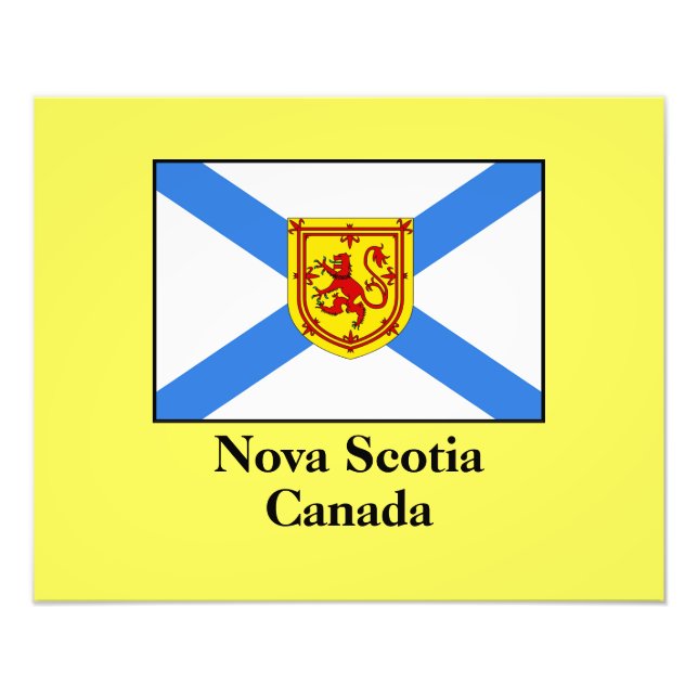 Nova Scotia Canada, mit Fotodruck (Vorne)