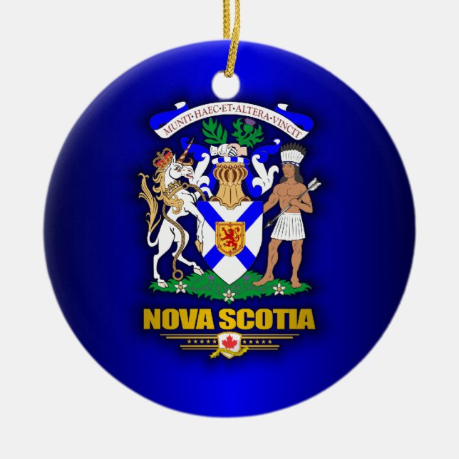 Nova Scotia COA Keramikornament (Vorne)