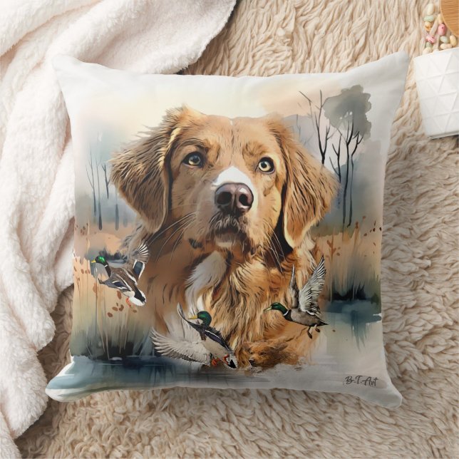 Nova Scotia Duck Tolling Retriever, Art Kissen (Decke)