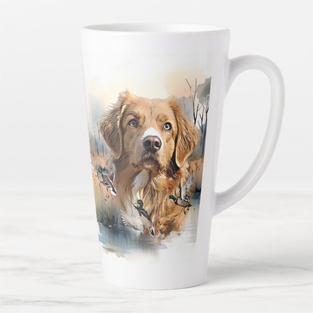 Nova Scotia Duck Tolling Retriever, Art Milchtasse (Rechts)
