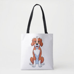 Nova Scotia Duck Tolling Retriever Cartooned Cuten Tasche