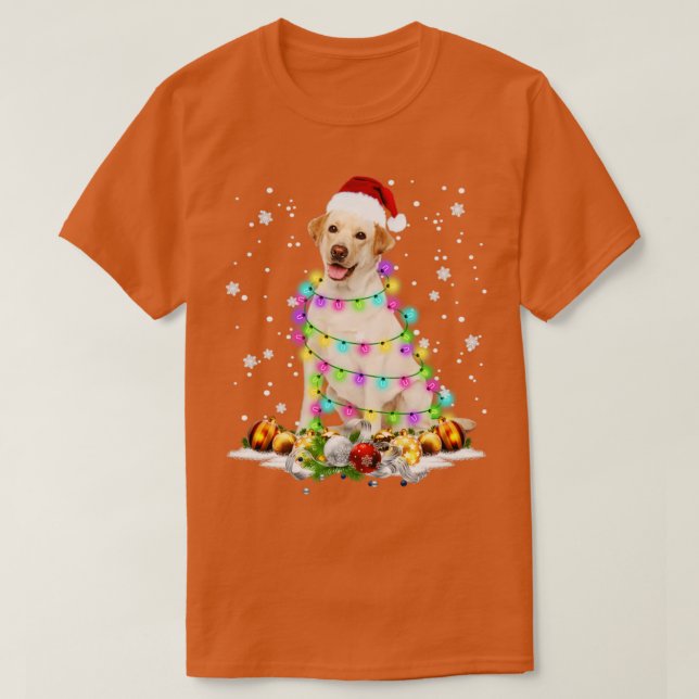 Nova Scotia Duck Tolling Retriever Christmas Dog L T-Shirt (Design vorne)