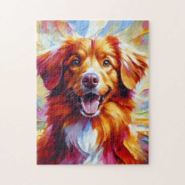 Nova Scotia Duck Tolling Retriever Dog (Vertikal)