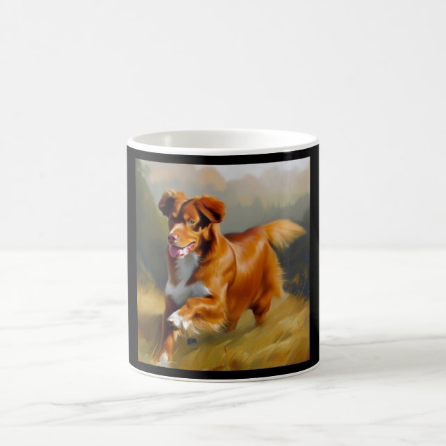 Nova Scotia Duck-Tolling Retriever Dog Kaffeetasse (Mittel)