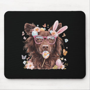 Nova Scotia Duck Tolling Retriever Dog Lover Easte Mousepad
