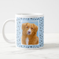 Nova Scotia Duck Tolling Retriever Dog Painting