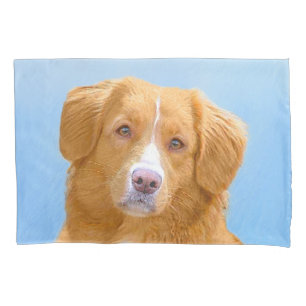 Nova Scotia Duck Tolling Retriever Dog Painting Kissenbezug