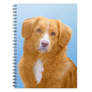 Nova Scotia Duck Tolling Retriever Dog Painting Notizblock