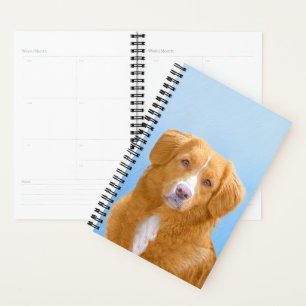 Nova Scotia Duck Tolling Retriever Dog Painting Planer