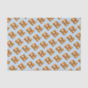 Nova Scotia Duck Tolling Retriever Dog Painting Seidenpapier