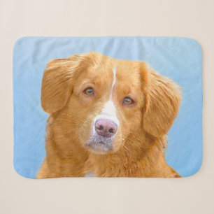 Nova Scotia Duck Tolling Retriever Dog Painting Sherpadecke