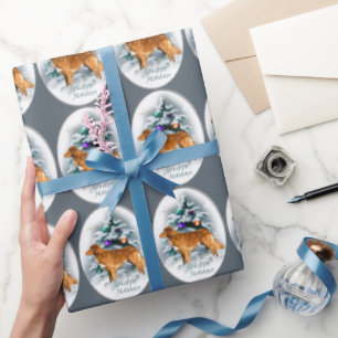 Nova Scotia Duck Tolling Retriever Geschenkpapier