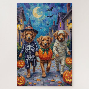 Nova Scotia Duck Tolling Retriever Halloween