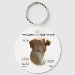 Nova Scotia Duck Tolling Retriever History Design Schlüsselanhänger