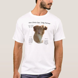 Nova Scotia Duck Tolling Retriever History Design T-Shirt