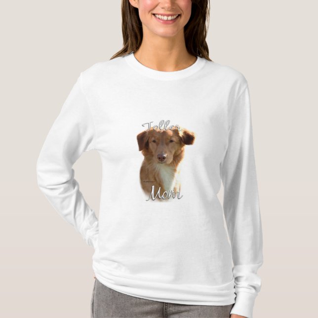 Nova Scotia Duck Tolling Retriever Mama 2 T-Shirt (Vorderseite)
