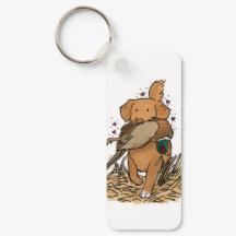 Nova Scotia Duck Tolling Retriever NSDTR Keychain