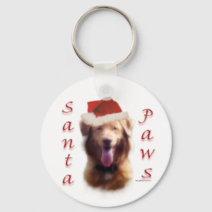 Nova Scotia Duck Tolling Retriever Santa Paws Schlüsselanhänger