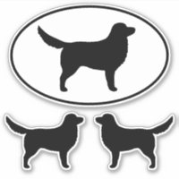 Nova Scotia Duck Tolling Retriever Silhouetten