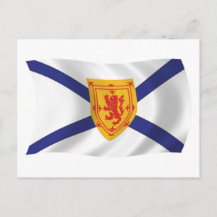 Nova Scotia Flag Postcard Postkarte