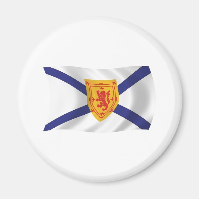 Nova Scotia Flagge Magnet (Vorne)