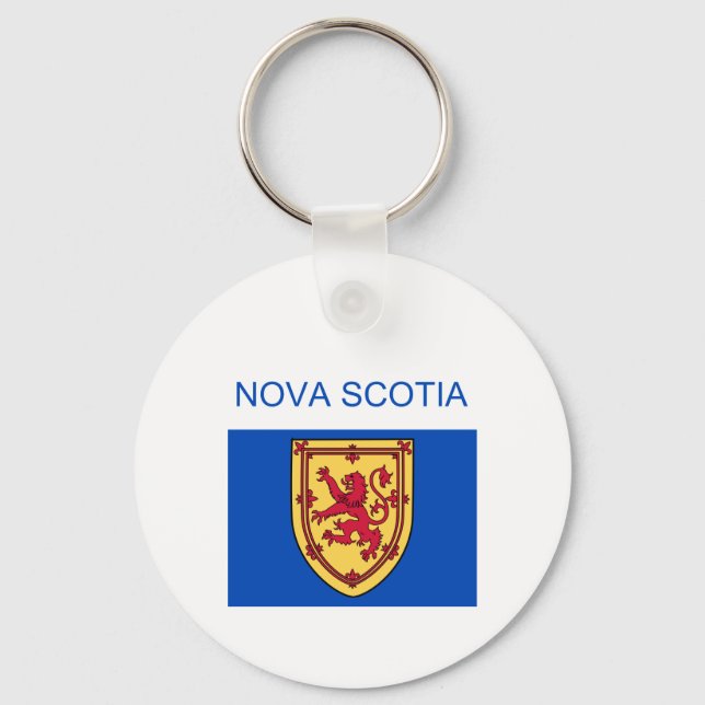 Nova Scotia-Flagge Schlüsselanhänger (Vorderseite)