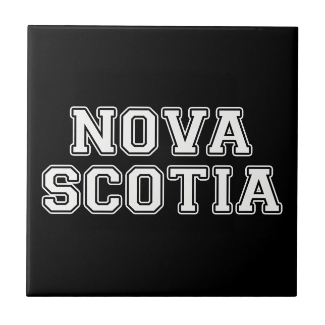Nova Scotia Fliese (Vorderseite)