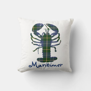 Nova Scotia Halifax Tartan Maritimer Liebe Humster Kissen