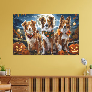 Nova Scotia Halloween Gruselig Leinwanddruck