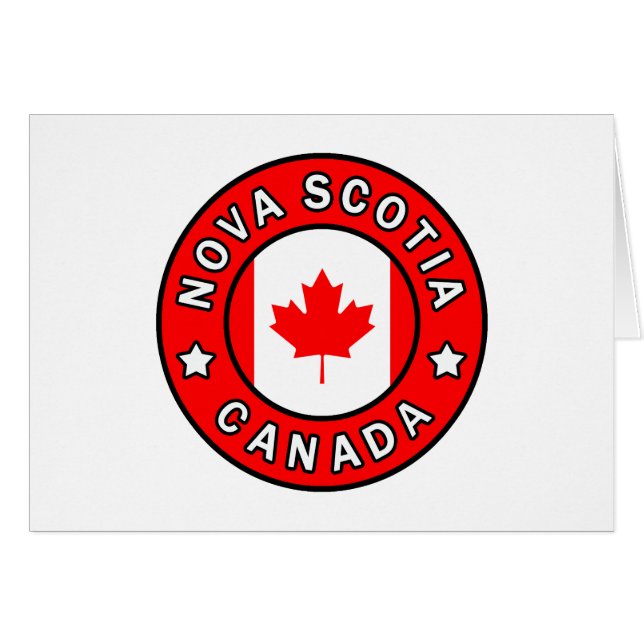 Nova Scotia Kanada (Vorderseite (Horizontal))