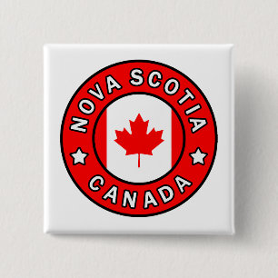 Nova Scotia Kanada Button