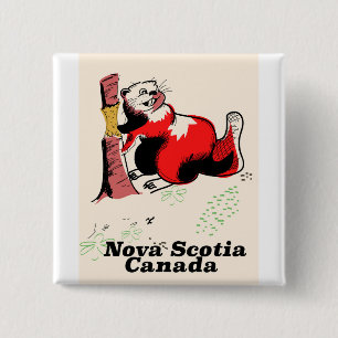 Nova Scotia Kanada Button