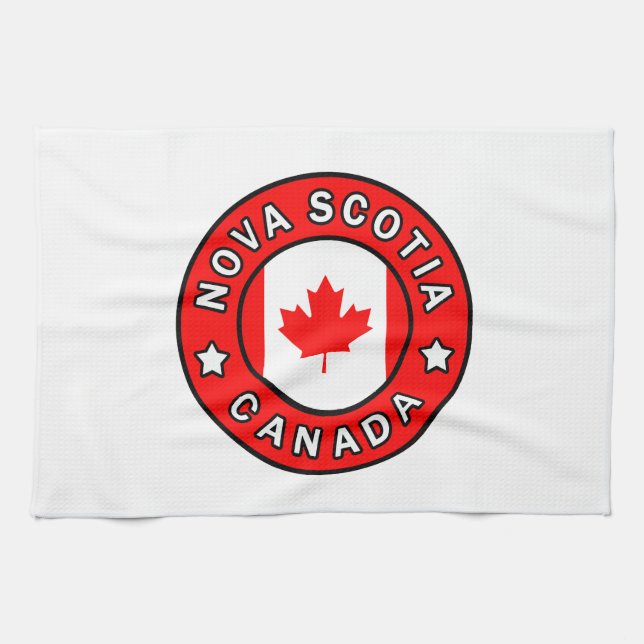 Nova Scotia Kanada Handtuch (Horizontal)