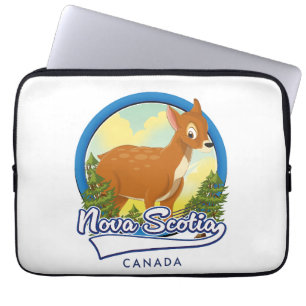 Nova Scotia Kanada Reiselogo Laptopschutzhülle
