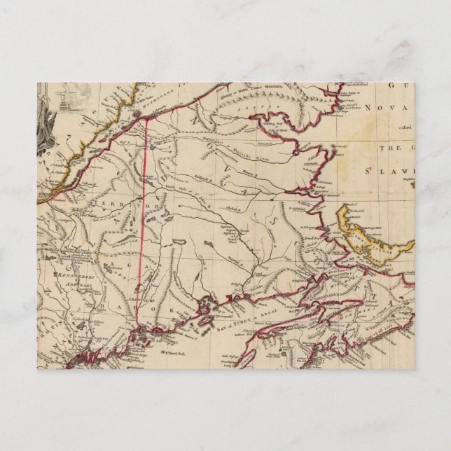 Nova Scotia, Kap Großbritannien Postkarte (Vorderseite)