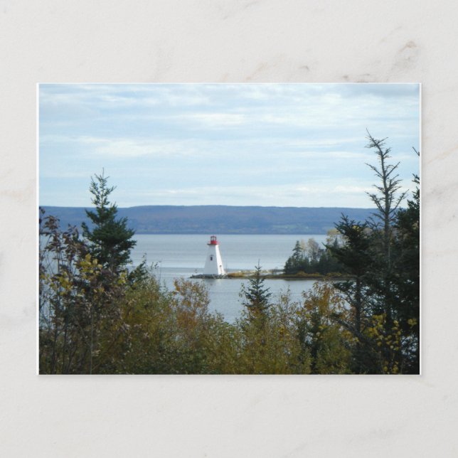 Nova Scotia Lighthouse Postkarte (Vorderseite)