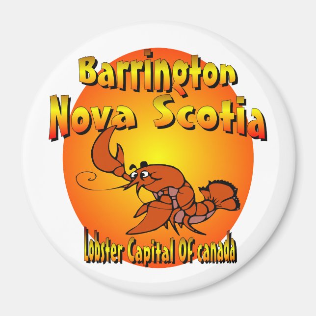 Nova Scotia Lobster Magnet (Vorne)