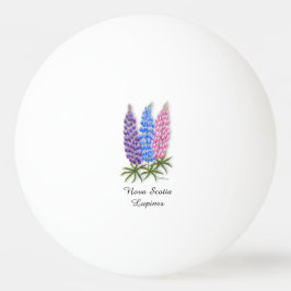 Nova Scotia Lupines Tischtennisball