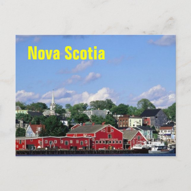 Nova Scotia Magnet Postkarte (Vorderseite)