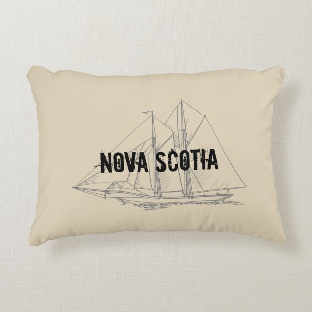 Nova Scotia Maritime Dekokissen (Vorderseite)