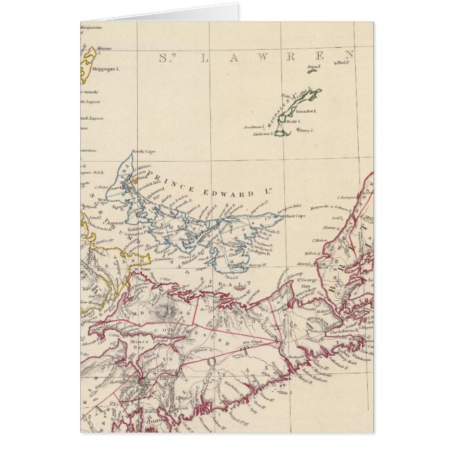 Nova Scotia, NB, Lower Canada (Vorne)