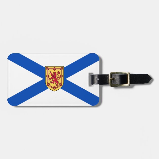 Nova Scotia Personalisiertes Reisegepäck Gepäckanhänger (Vorderseite horizontal)