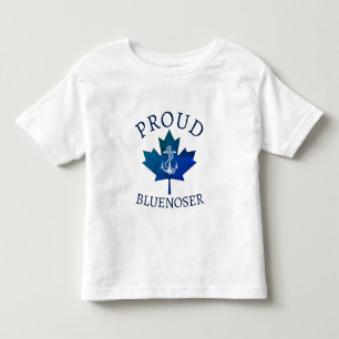 Nova Scotia Proud Bluenoser Ankermaplatte Kleinkind T-shirt