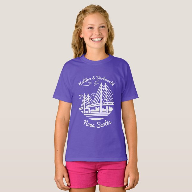 Nova Scotia Shirt Halifax und Dartmouth Shirt (Vorne ganz)
